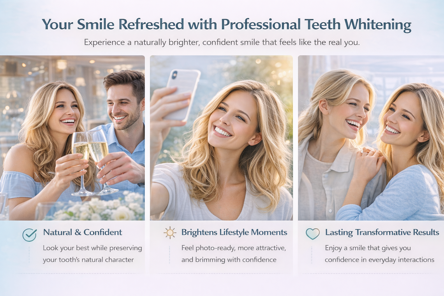 Your Smile Refreshed with Professional Teeth Whitening